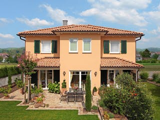 Fertighaus Haus Weingarten von Keitel-Haus Schlüsselfertig ab 450152€, Stadtvilla Außenansicht 2