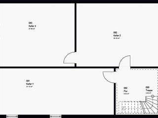 Fertighaus ComfortStyle 10.01 P von massa haus Ausbauhaus ab 140999€, Bungalow Grundriss 2
