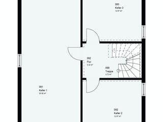 Fertighaus LifeStyle 14.04 F von massa haus Ausbauhaus ab 190999€, Cubushaus Grundriss 3
