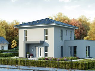 Fertighaus LifeStyle 15.02 W von massa haus Ausbauhaus ab 192999€, Stadtvilla Außenansicht 2