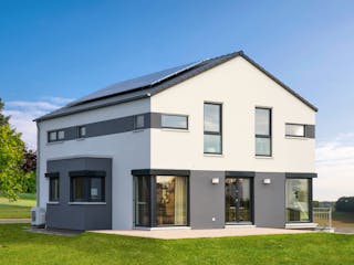 Fertighaus MH Berlin-Werder - MEDLEY 3.0 von FingerHaus Schlüsselfertig ab 417195€, Stadtvilla Außenansicht 2