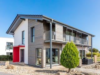 Fertighaus Musterhaus Köln - Das Genusshaus von Meisterstück-HAUS Schlüsselfertig ab 510480€, Außenansicht 1