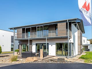 Fertighaus Musterhaus Köln - Das Genusshaus von Meisterstück-HAUS Schlüsselfertig ab 510480€, Außenansicht 3