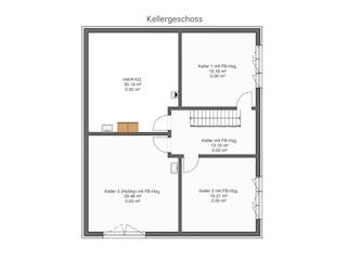 Massivhaus Flachdachhaus mit Wow-Effekt von Massivhaus Rhein Lahn, Cubushaus Grundriss 3