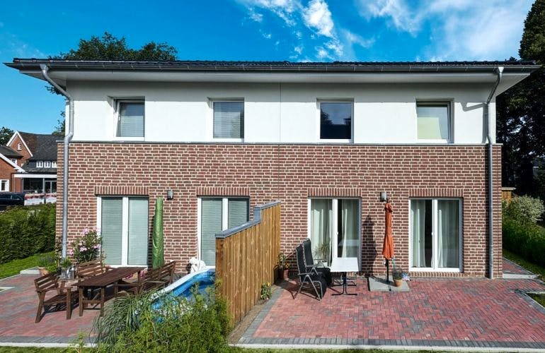 Massivhaus 2FRESH von Kagebau, Außenansicht 1
