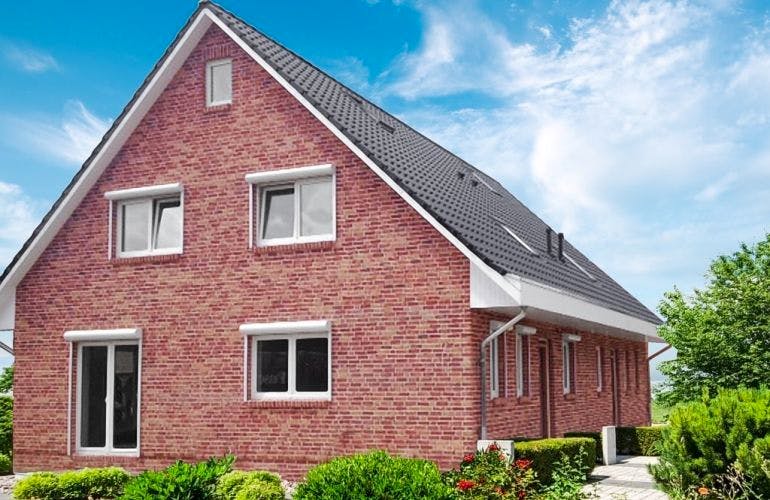 Massivhaus 4TWO von Kagebau, Außenansicht 1