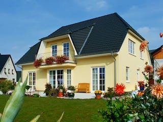 Massivhaus Aquamarin 160 von Rostow Massivhaus,  Außenansicht 1