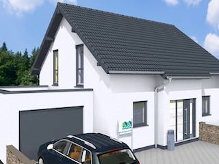 Massivhaus Basic 120 SD von Wäller-Haus Schlüsselfertig ab 244900€, Außenansicht 2