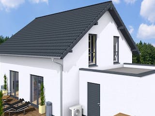 Massivhaus Basic 120 SD von Wäller-Haus Schlüsselfertig ab 244900€, Außenansicht 3