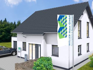 Massivhaus Basic 120 SD von Wäller-Haus Schlüsselfertig ab 244900€, Außenansicht 4