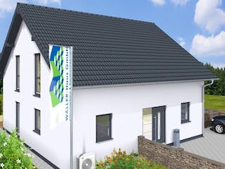 Massivhaus Basic 150 SD von Wäller-Haus Schlüsselfertig ab 319900€,  Außenansicht 3