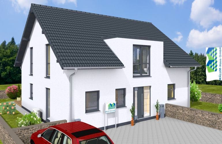 Massivhaus Basic 175 SD/FDG von Wäller-Haus, Außenansicht 2