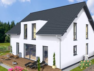 Massivhaus Basic 175 SD/FDG von Wäller-Haus,  Außenansicht 2