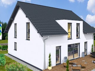 Massivhaus Basic 175 SD/FDG von Wäller-Haus,  Außenansicht 3