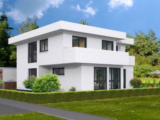 Massivhaus Berlin 164 von PRO-IM Neo, Cubushaus Außenansicht 1