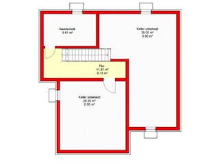Massivhaus Berlin 164 von PRO-IM Neo, Cubushaus Grundriss 1