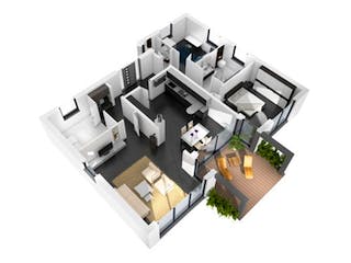 Massivhaus BGL 121/120 von SCHIEREN Hauskonzepte, Bungalow Grundriss 1