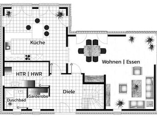 Massivhaus BUCHENHAIN von Kagebau, Stadtvilla Grundriss 2