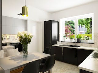 Massivhaus Bungalow BL 115 Variante K von Baudirekt, Innenansicht 4