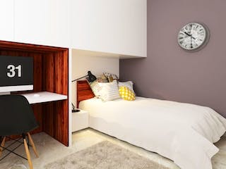 Massivhaus Bungalow BL 115 Variante K von Baudirekt, Innenansicht 5