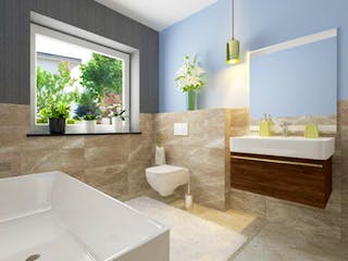 Massivhaus Bungalow BL 115 Variante M von Baudirekt,  Innenansicht 10