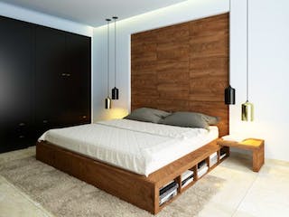 Massivhaus Bungalow BL 115 Variante T von Baudirekt,  Innenansicht 2