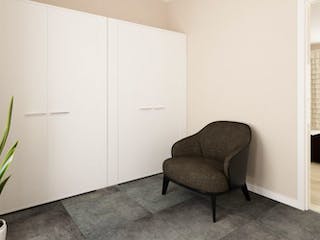 Massivhaus Bungalow BL 135 Variante K von Baudirekt, Bungalow Innenansicht 1