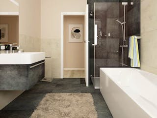 Massivhaus Bungalow BL 135 Variante T von Baudirekt,  Innenansicht 11