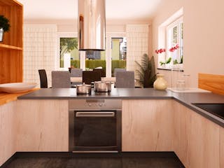 Massivhaus Bungalow BL 135 Variante T von Baudirekt,  Innenansicht 8