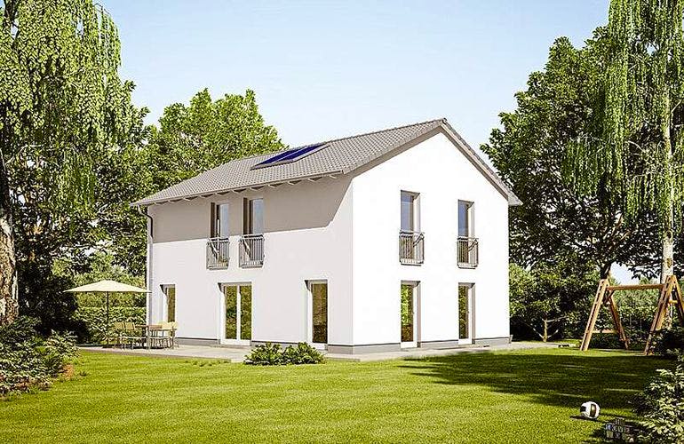 Massivhaus Calvus 631 von Heinz von Heiden Schlüsselfertig ab 248474€, Außenansicht 1