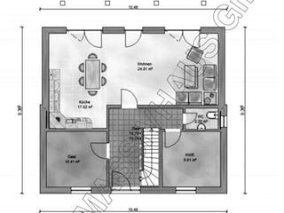 Massivhaus Chiemsee von Ambiente Massivhaus,  Grundriss 2
