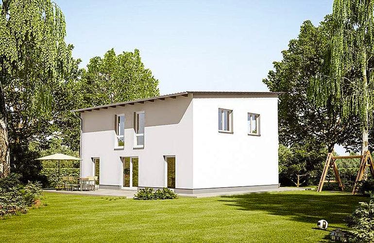 Massivhaus Cirro 633 von Heinz von Heiden Schlüsselfertig ab 260747€,  Außenansicht 1