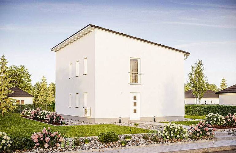 Massivhaus Cirro 633 von Heinz von Heiden Schlüsselfertig ab 260747€, Außenansicht 2