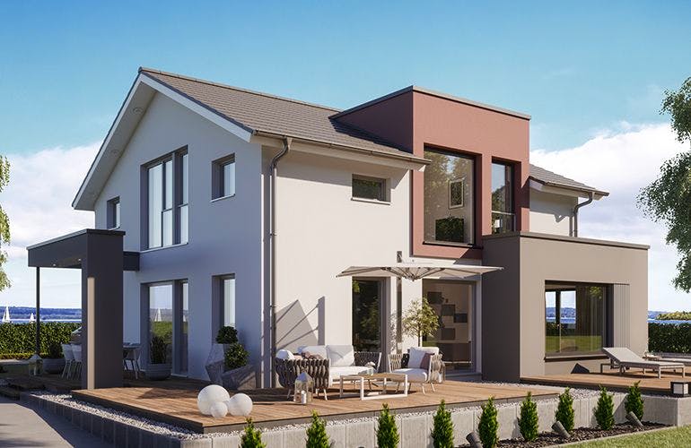 Fertighaus CONCEPT-M 169 Fellbach von Bien-Zenker, Außenansicht 1