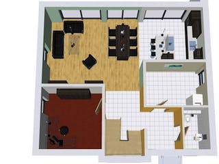 Massivhaus CUBUS 160 FD von Wäller-Haus Schlüsselfertig ab 329900€,  Grundriss 2