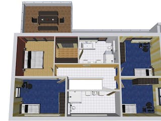 Massivhaus CUBUS 225 FD von Wäller-Haus Schlüsselfertig ab 399900€, Cubushaus Grundriss 1