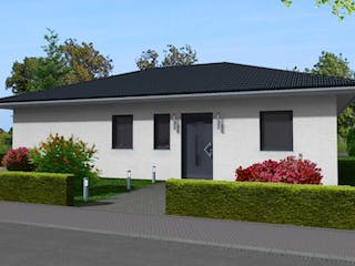 Massivhaus Cuxhaven 100 von PRO-IM Neo, Bungalow Außenansicht 2
