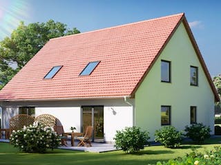 Massivhaus Doppelhaus DOMIZIL von Aktuell Bau,  Außenansicht 2