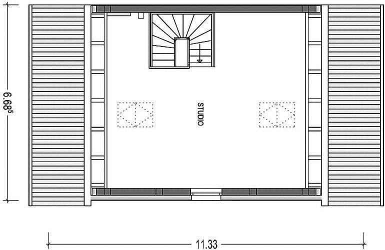 Massivhaus Doppelhaus S451 von Heinz von Heiden, Grundriss 2