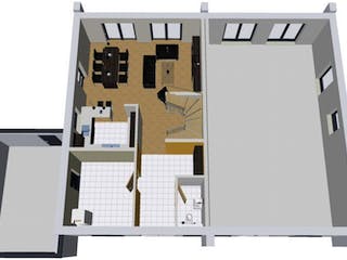 Massivhaus Doppelhaus TWIN 110 SD von Wäller-Haus Schlüsselfertig ab 249900€,  Grundriss 2