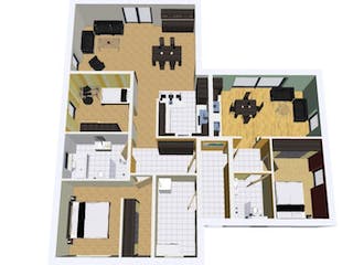 Massivhaus DUO 140 WB / Einliegerwohnung von Wäller-Haus Schlüsselfertig ab 329900€,  Grundriss 1