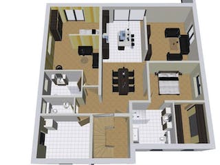 Massivhaus DUO 240 FD/DT von Wäller-Haus Schlüsselfertig ab 449900€,  Grundriss 1