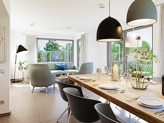 Fertighaus EDITION 123 V4 von Bien-Zenker Schlüsselfertig ab 328777€, Satteldach-Klassiker Innenansicht 2