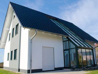 Massivhaus Edition-5 ID-Massivhaus von CASA Haus Ausbauhaus ab 124850€,  Außenansicht 1