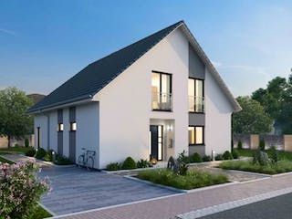 Massivhaus EFH 147 von SCHIEREN Hauskonzepte,  Außenansicht 2