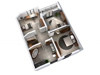 Massivhaus EFH 147 von SCHIEREN Hauskonzepte,  Grundriss 1