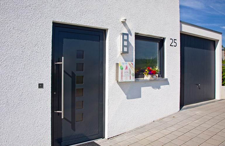 Massivhaus EFH Escher von Zaunmüller Massivhaus, Außenansicht 3