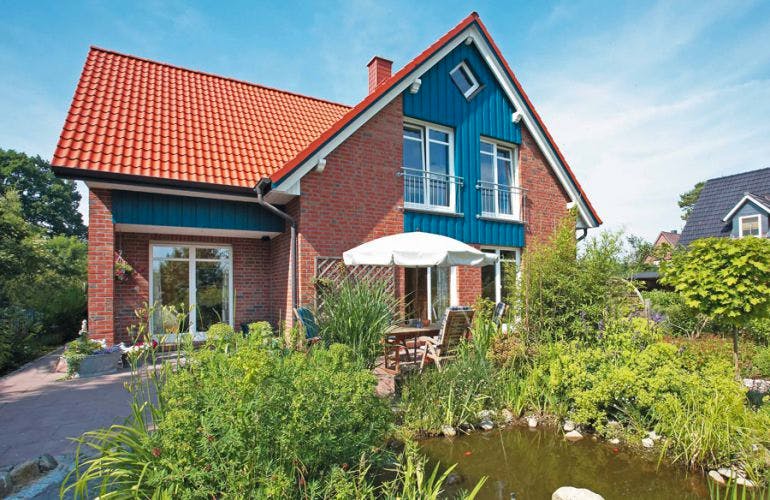 Massivhaus EFH Heinemann von Zaunmüller Massivhaus, Außenansicht 2
