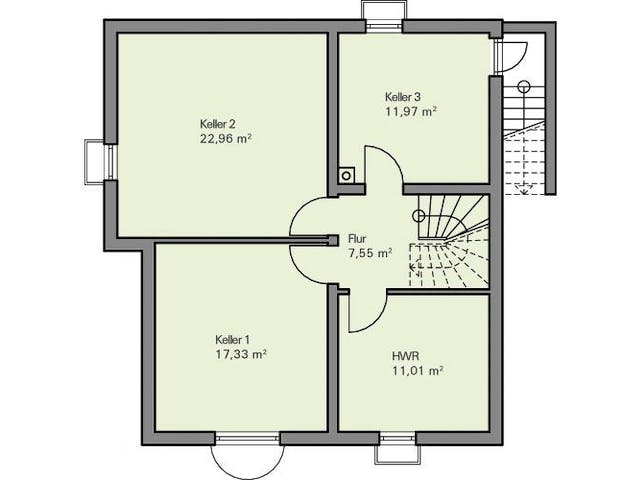 Massivhaus EFH Maiwald von Zaunmüller Massivhaus,  Grundriss 2