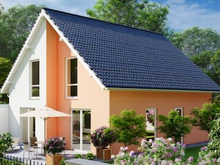 Massivhaus Einfamilienhaus BISMARK von Aktuell Bau,  Außenansicht 1